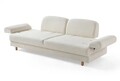 Canapea extensibila 3 locuri, Atelier del Sofa, 752EST1120, Lemn de carpen;PAL, Alb