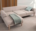 Coltar, Atelier del Sofa, 752EST1353, Lemn de carpen;PAL, Crem