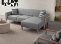Coltar, Atelier del Sofa, 752EST1350, Lemn de carpen;PAL, Gri