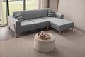 Coltar, Atelier del Sofa, 752EST1350, Lemn de carpen;PAL, Gri