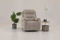 Fotoliu cu recliner, Atelier del Sofa, 752EST1505, Lemn de carpen;PAL, Crem