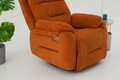 Fotoliu cu recliner, Atelier del Sofa, 752EST1504, Lemn de carpen;PAL, Caramiziu