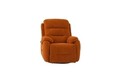 Fotoliu cu recliner, Atelier del Sofa, 752EST1504, Lemn de carpen;PAL, Caramiziu