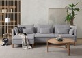 Coltar, Atelier del Sofa, 752EST1311, Lemn de carpen;PAL, Gri