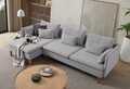 Coltar, Atelier del Sofa, 752EST1311, Lemn de carpen;PAL, Gri