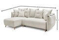 Coltar, Atelier del Sofa, 752EST1361, Lemn de carpen;PAL, Crem