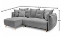 Coltar, Atelier del Sofa, 752EST1360, Lemn de carpen;PAL, Gri