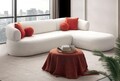 Coltar, Atelier del Sofa, 752EST1326, Lemn de carpen;PAL, Alb