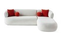 Coltar, Atelier del Sofa, 752EST1326, Lemn de carpen;PAL, Alb