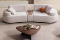 Set mobilier living, Atelier del Sofa, 752EST2101, Lemn de carpen;PAL, Crem
