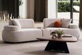 Set mobilier living, Atelier del Sofa, 752EST2101, Lemn de carpen;PAL, Crem