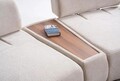 Set mobilier living, Atelier del Sofa, 752EST2101, Lemn de carpen;PAL, Crem