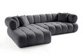 Coltar, Atelier del Sofa, 752EST1325, Lemn de carpen;PAL, Gri inchis