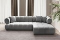 Coltar, Atelier del Sofa, 752EST1322, Lemn de carpen;PAL, Gri