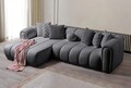Coltar, Atelier del Sofa, 752EST1319, Lemn de carpen;PAL, Gri inchis