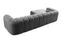 Coltar, Atelier del Sofa, 752EST1317, Lemn de carpen;PAL, Gri