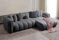 Coltar, Atelier del Sofa, 752EST1318, Lemn de carpen;PAL, Gri inchis
