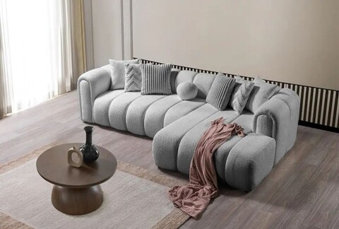 Coltar, Atelier del Sofa, 752EST1316, Lemn de carpen;PAL, Gri