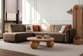 Coltar, Atelier del Sofa, 752EST1337, Lemn de carpen;PAL, Maro