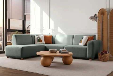 Coltar, Atelier del Sofa, 752EST1341, Lemn de carpen;PAL, Verde