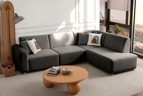 Coltar, Atelier del Sofa, 752EST1335, Lemn de carpen;PAL, Antracit