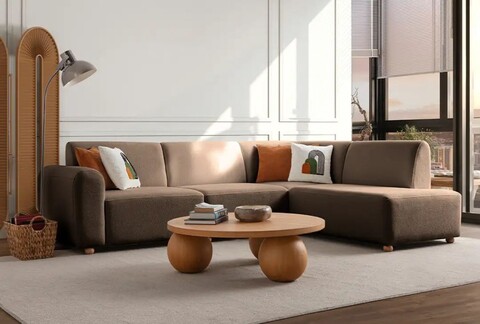 Coltar, Atelier del Sofa, 752EST1336, Lemn de carpen;PAL, Maro
