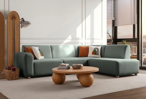 Coltar, Atelier del Sofa, 752EST1340, Lemn de carpen;PAL, Verde