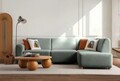 Coltar, Atelier del Sofa, 752EST1340, Lemn de carpen;PAL, Verde