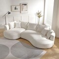 Coltar, Atelier del Sofa, 752EST1343, Lemn de carpen;PAL, Alb
