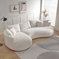 Coltar, Atelier del Sofa, 752EST1343, Lemn de carpen;PAL, Alb