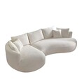 Coltar, Atelier del Sofa, 752EST1343, Lemn de carpen;PAL, Alb