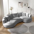 Coltar, Atelier del Sofa, 752EST1344, Lemn de carpen;PAL, Gri