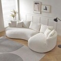 Coltar, Atelier del Sofa, 752EST1342, Lemn de carpen;PAL, Alb