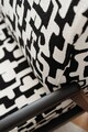 Fotoliu, Atelier del Sofa, 383EVN1257, Lemn, Alb/Negru