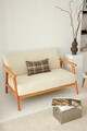 Canapea 2 locuri, Atelier del Sofa, 383EVN1264, Lemn, Alb