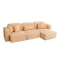 Coltar, Atelier del Sofa, 383EVN1262, Lemn, Roz pudra