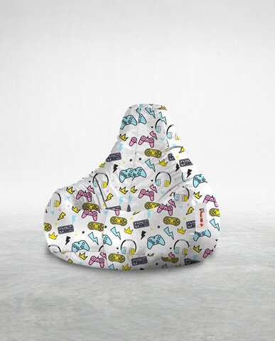 Fotoliu puf Bean Bag, Atelier del Sofa, 248FRN1585, Bile din polistiren  , Multicolor