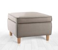 Taburet, Atelier del Sofa, 209FLF1418, Bumbac, Maro