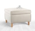 Taburet, Atelier del Sofa, 209FLF1419, Bumbac, Crem