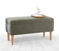 Taburet, Atelier del Sofa, 209FLF1411, 50% bumbac, 50% in, Verde
