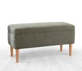 Taburet, Atelier del Sofa, 209FLF1411, 50% bumbac, 50% in, Verde
