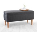 Taburet, Atelier del Sofa, 209FLF1409, 50% bumbac, 50% in, Gri