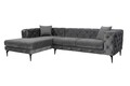 Coltar, Atelier del Sofa, 569HLN1806, Lemn de fag / PAL, Antracit / Negru