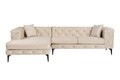 Coltar, Atelier del Sofa, 569HLN1808, Lemn de fag / PAL, Bej/Negru