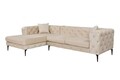 Coltar, Atelier del Sofa, 569HLN1808, Lemn de fag / PAL, Bej/Negru