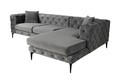 Coltar, Atelier del Sofa, 569HLN1805, Lemn de fag / PAL, Antracit / Negru