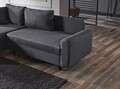 Coltar, Atelier del Sofa, 218NVD1101, Frame: METAL/CHIPBOARD (Thickness: 0,8 mm), Gri inchis