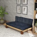 Șezlong, Atelier del Sofa, 135PLT1112, Lemn , Natural / Bleumarin