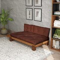 Șezlong, Atelier del Sofa, 135PLT1117, Lemn , Teak / Roșu țiglă