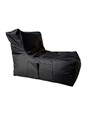Fotoliu puf Bean Bag, Atelier del Sofa, 535PFT1205, Poliester, Negru